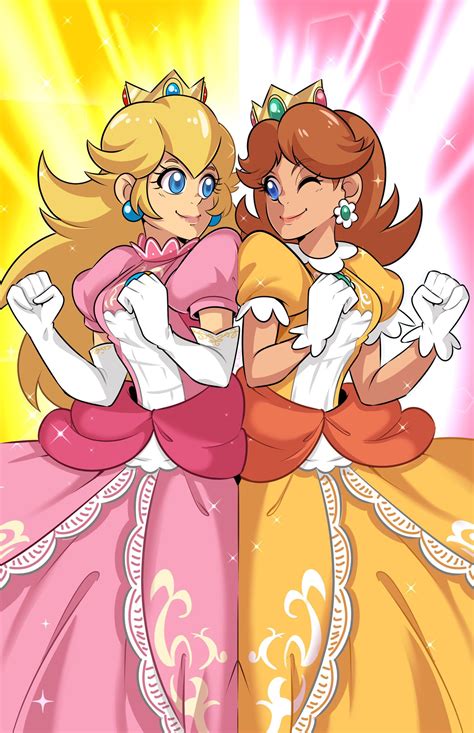 daisy and peach porn|Princess Peach and Princess Daisy